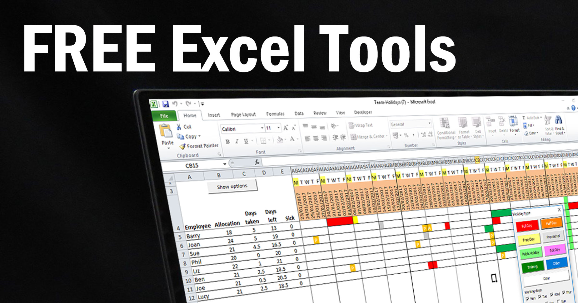 Excel Macros - Free Excel Tools and Macro Development Services